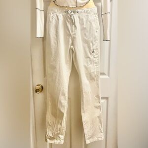 Vuori VW401 Ripstop Jogger Women's M Activewear Pants Off White Sz Med